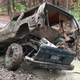 Illustration for article titled Watch a Jeep Cherokee XJ Split Apart Into a Gruesome Mechanical Mess